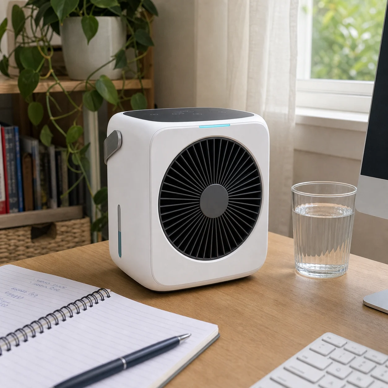 Comfort Breeze photographed on a home-office desk