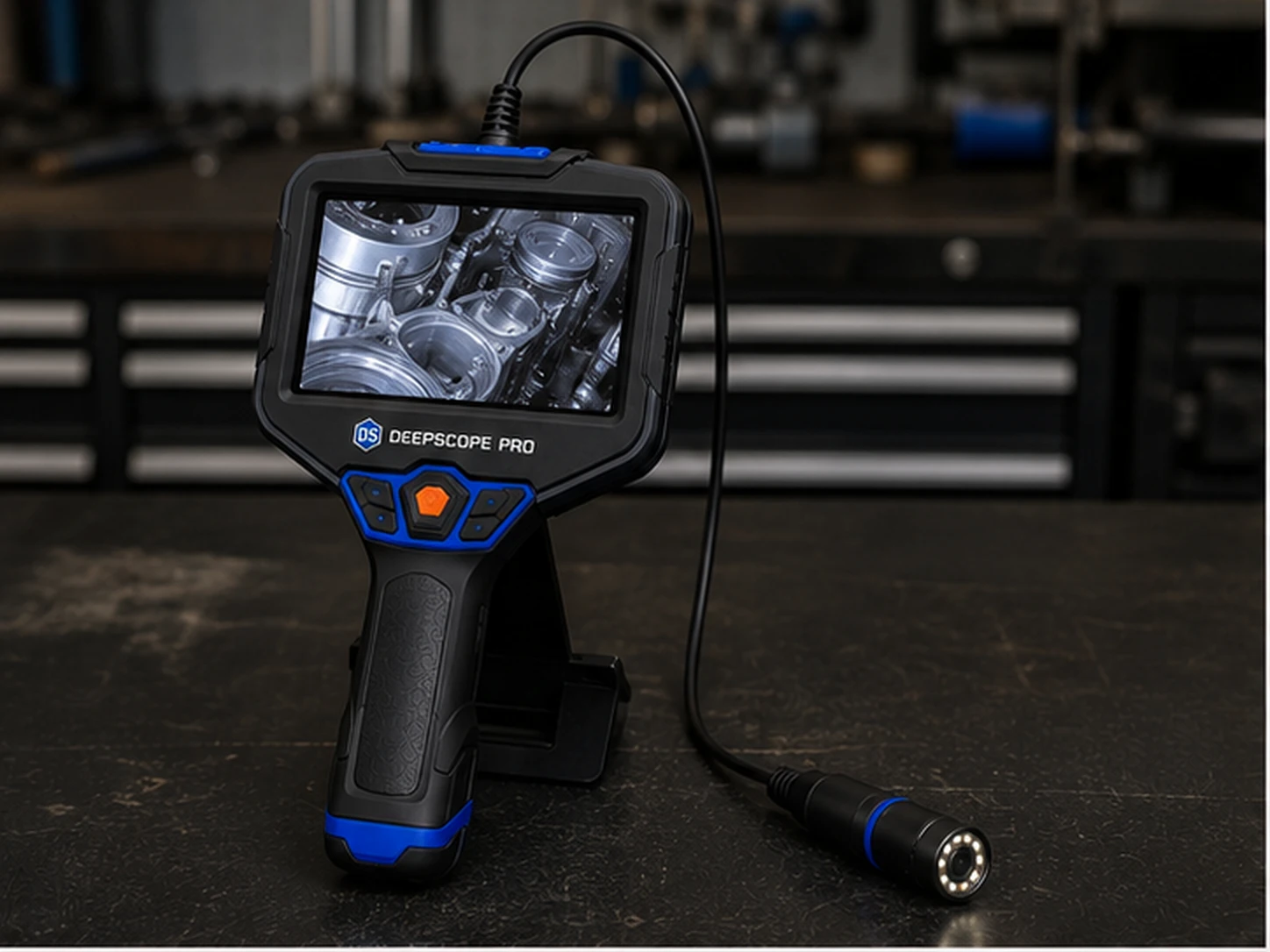 DeepScope Pro z wyświetlaczem LED IPS i konstrukcją premium