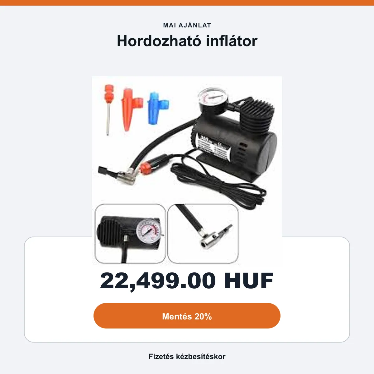 Az ajánlat összefoglalója: 22 499 Ft
