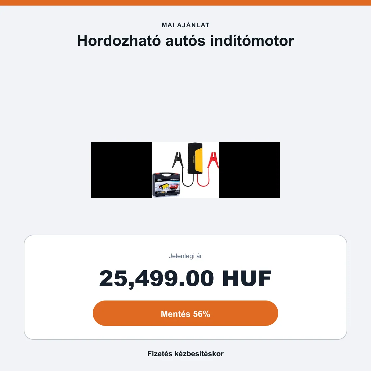 Az ajánlat összefoglalója: 25 499 Ft