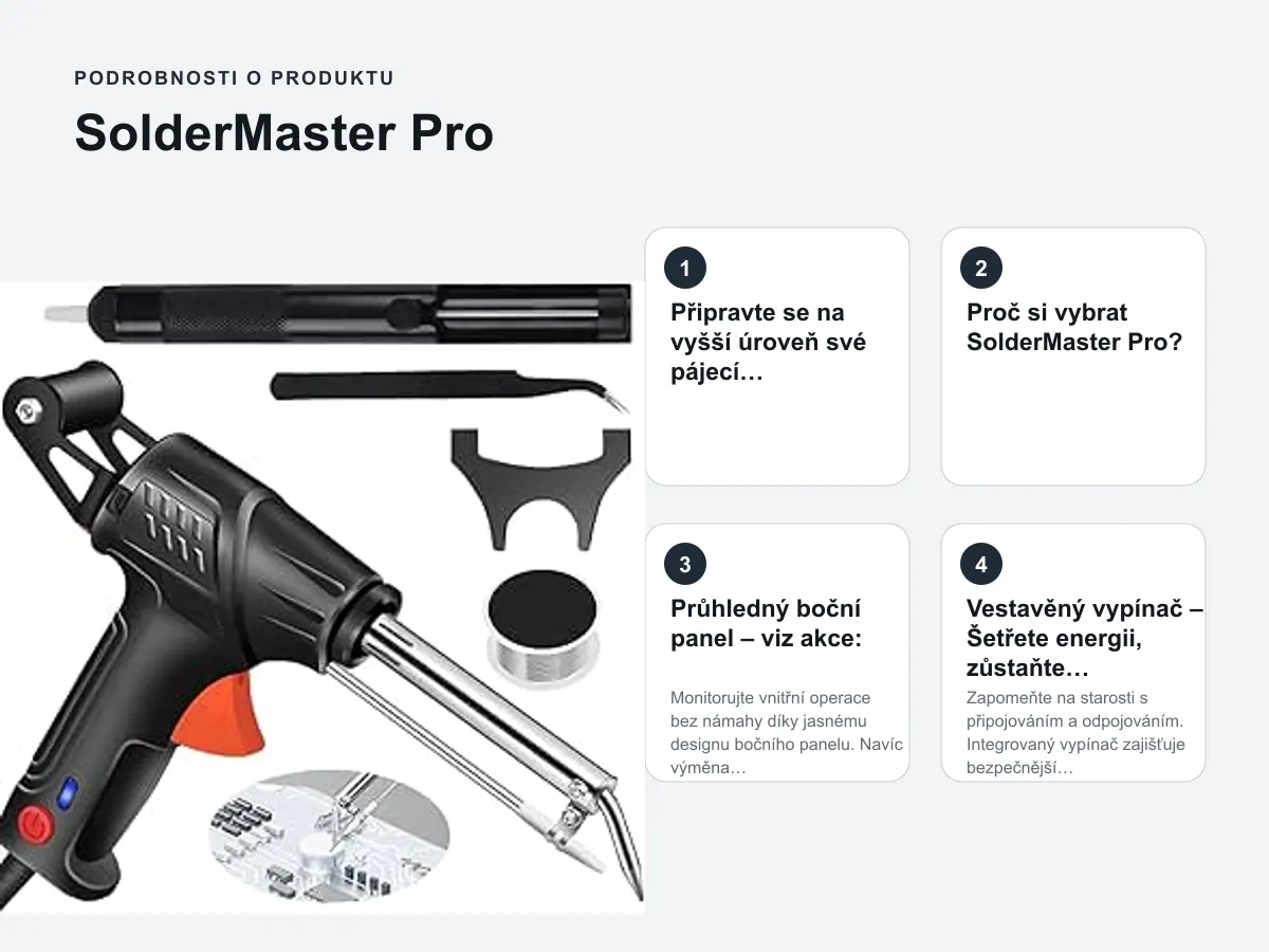 Podrobnosti o produktu: SolderMaster Pro