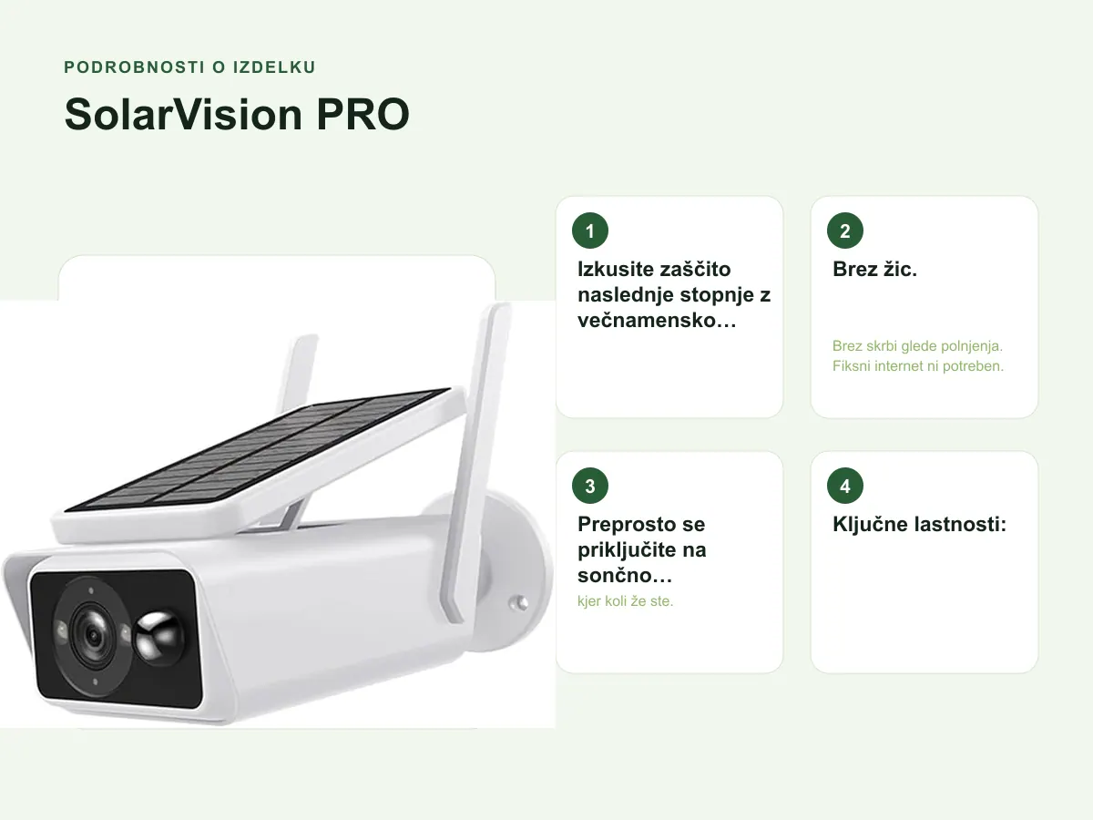 Podrobnosti o izdelku: SolarVision PRO