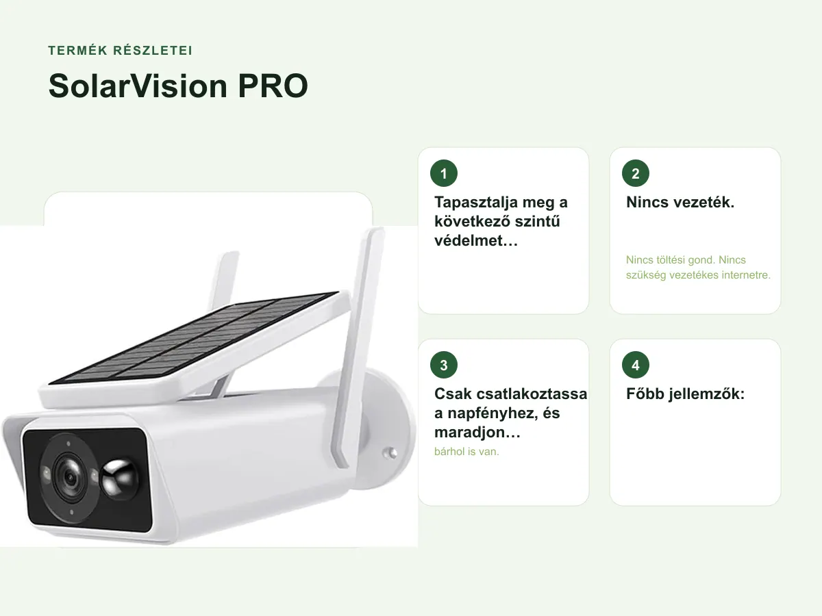 Termék részletei: SolarVision PRO