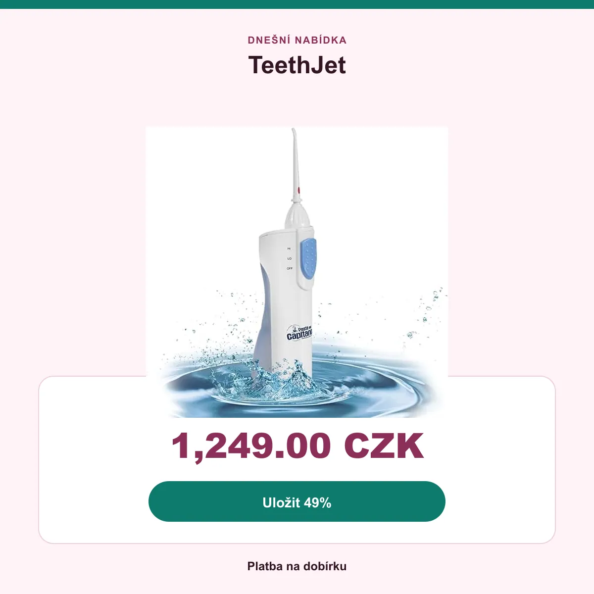 Shrnutí nabídky: 1 249 Kč