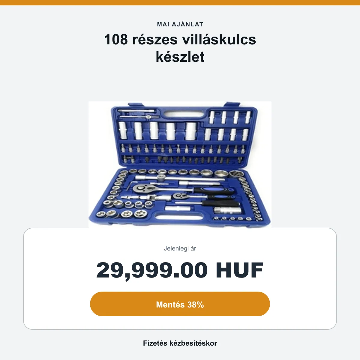 Az ajánlat összefoglalója: 29 999 Ft