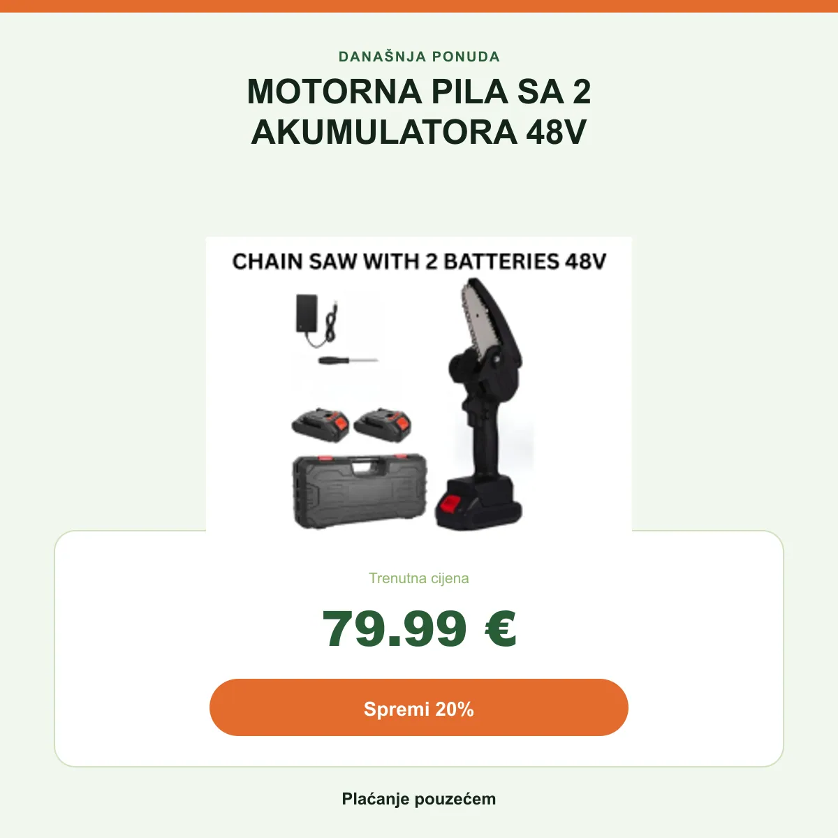 Sažetak ponude: 79,99 €