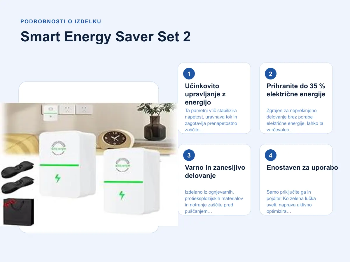 Podrobnosti o izdelku: Smart Energy Saver Set 2