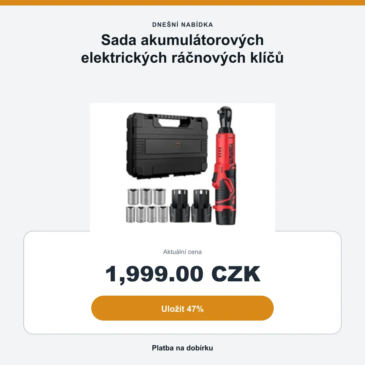 Shrnutí nabídky: 1 999 Kč