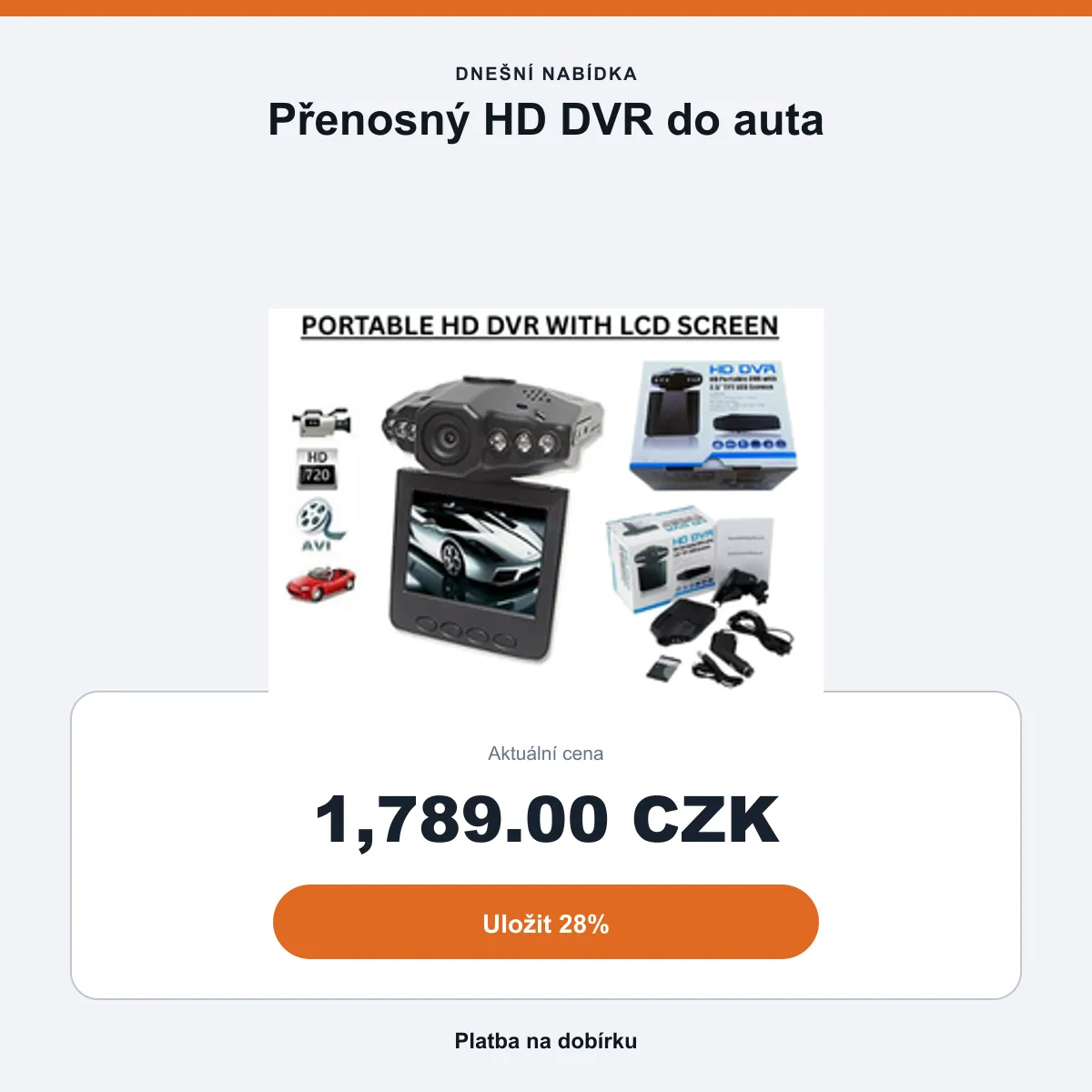 Shrnutí nabídky: 1 789 Kč