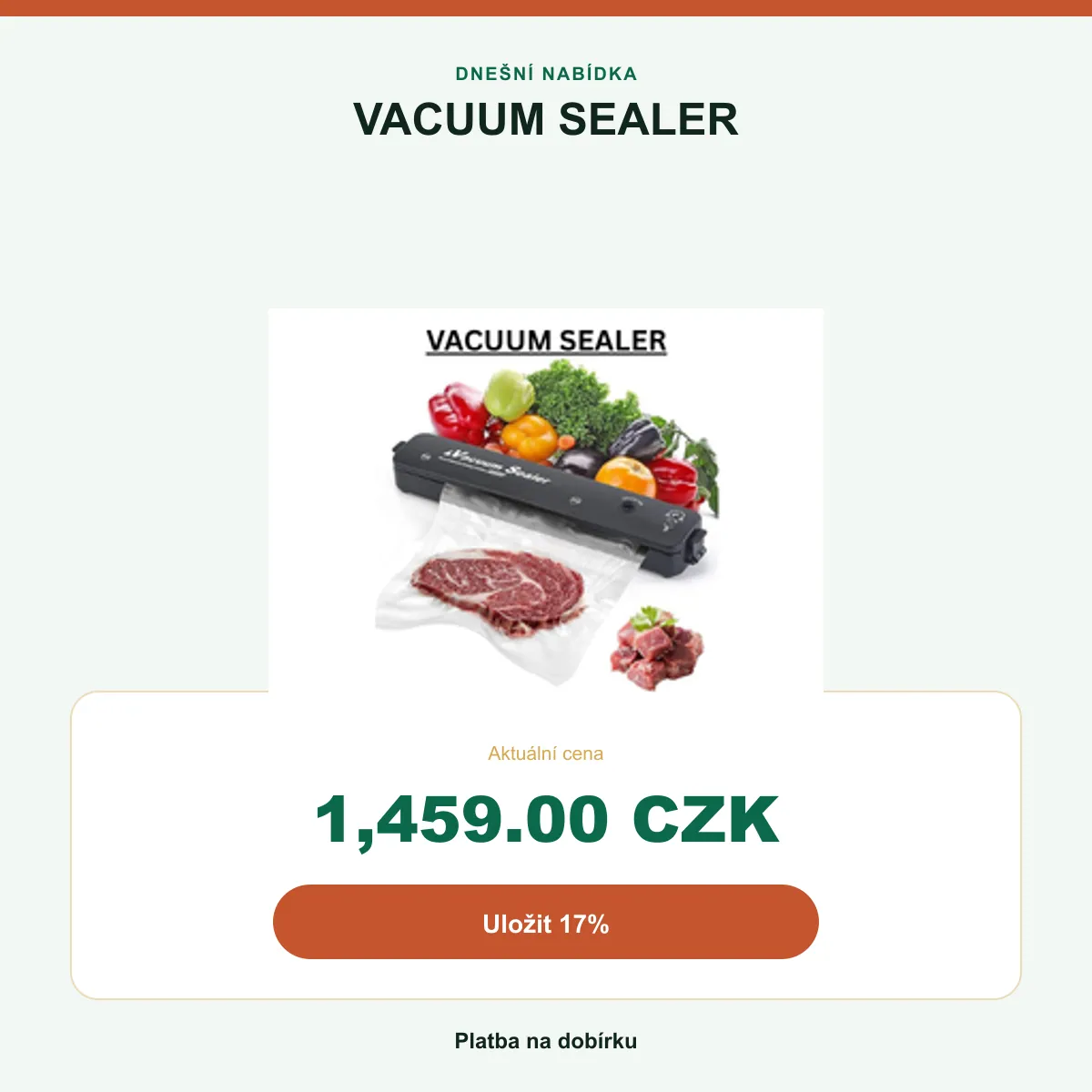 Shrnutí nabídky: 1 459 Kč