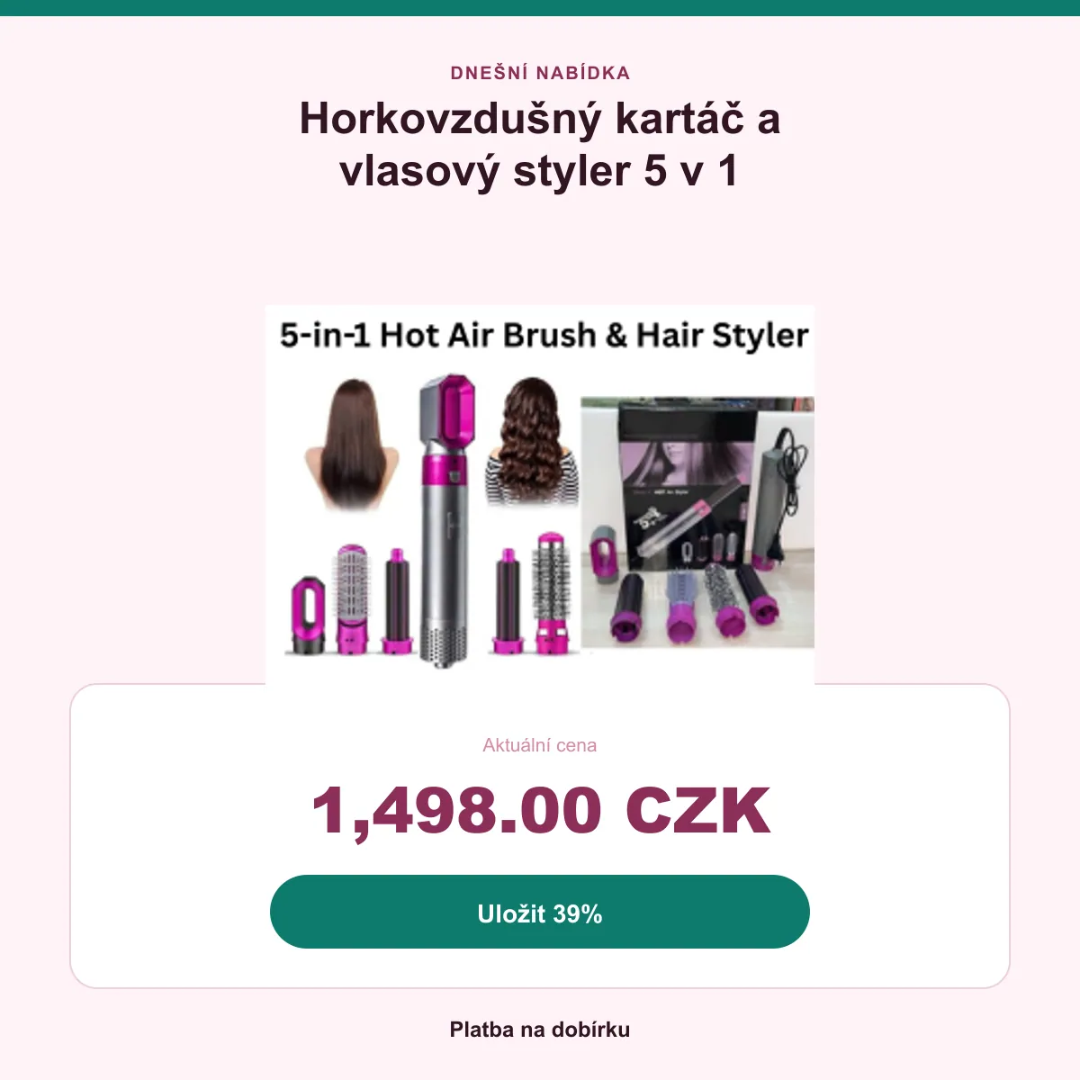 Shrnutí nabídky: 1 498 Kč
