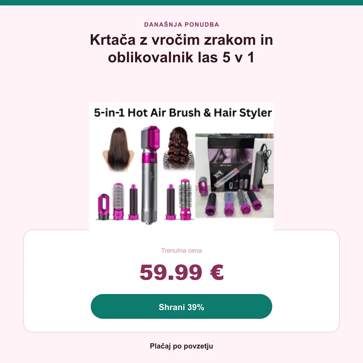 Povzetek ponudbe: 59,99 €