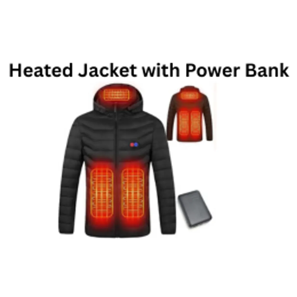Vyhřívaná bunda s power bankou