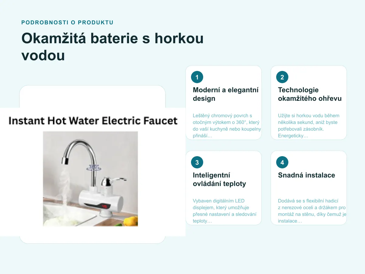 Technologie okamžitého ohřevu