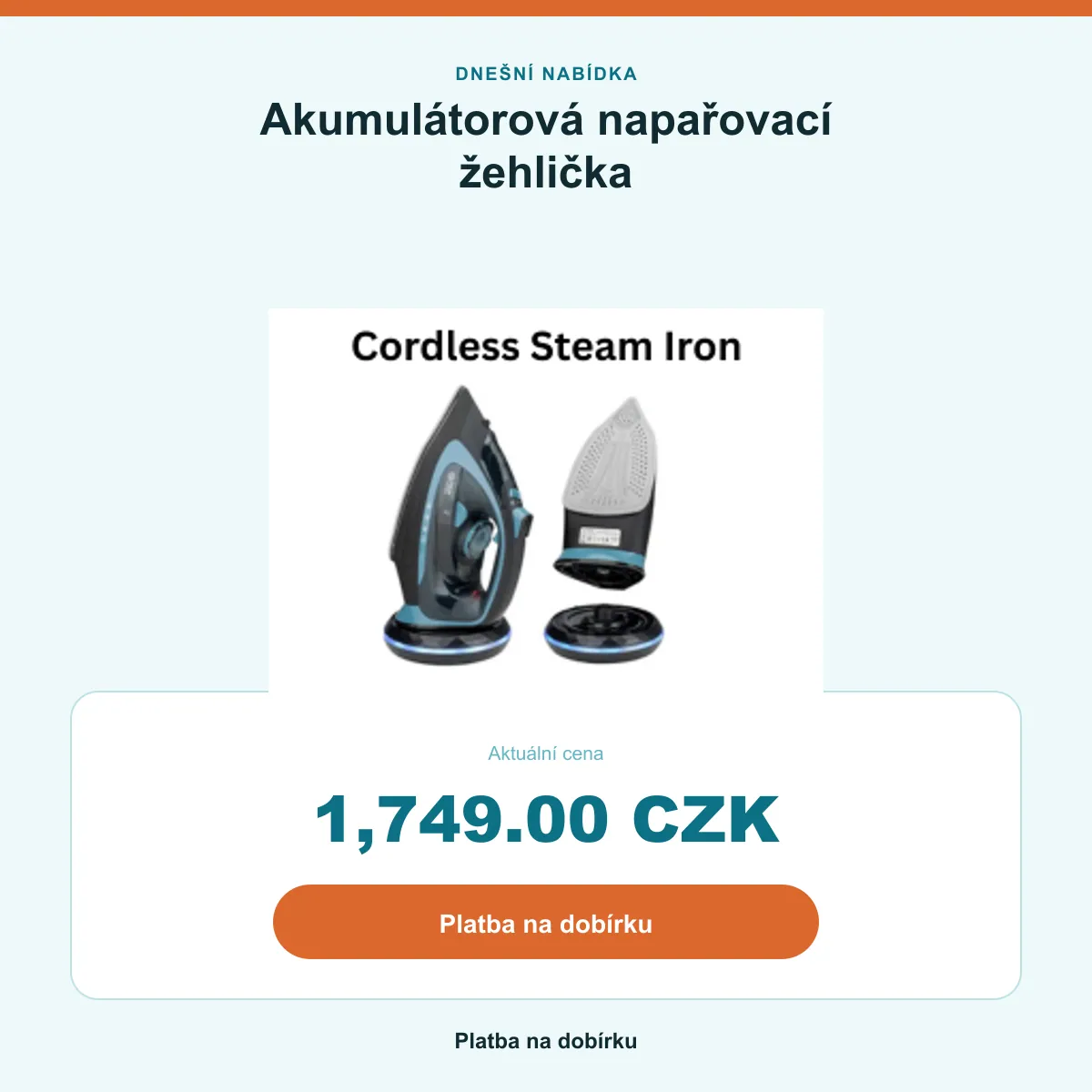 Shrnutí nabídky: 1 749 Kč