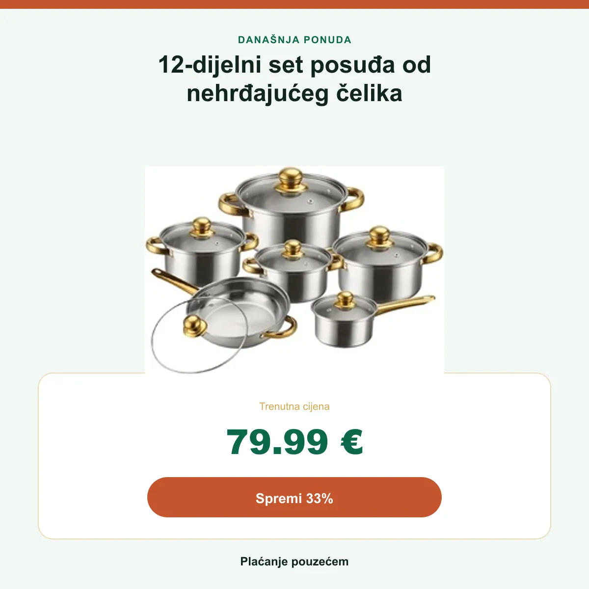 Sažetak ponude: 79,99 €