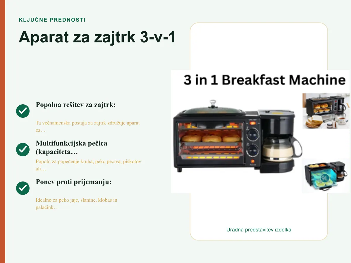 Popolna rešitev za zajtrk: