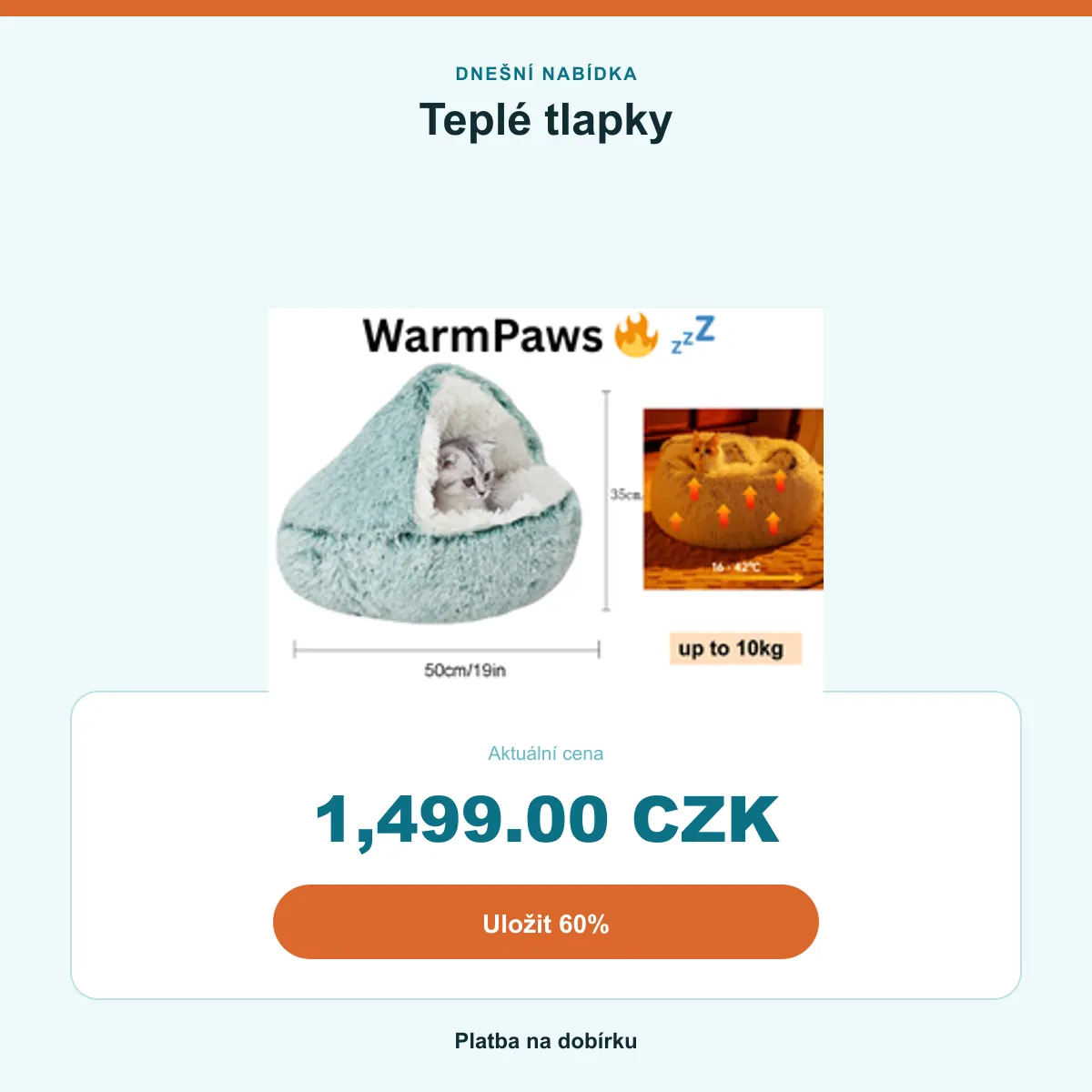 Shrnutí nabídky: 1 499 Kč