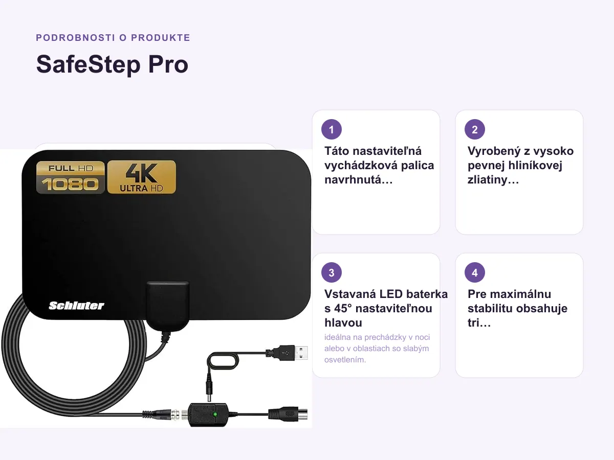 Podrobnosti o produkte: SafeStep Pro 🚶♂️