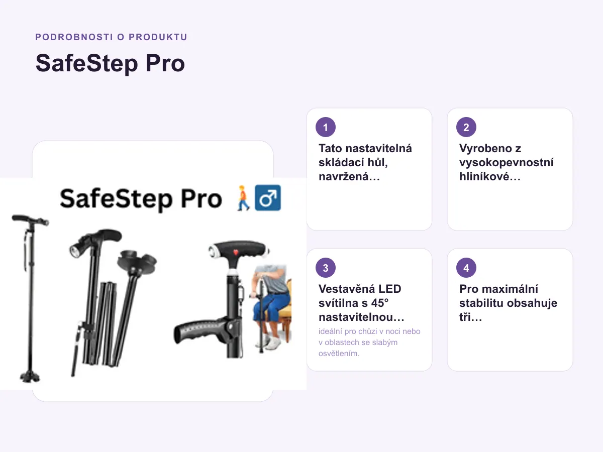 Podrobnosti o produktu: SafeStep Pro 🚶♂️