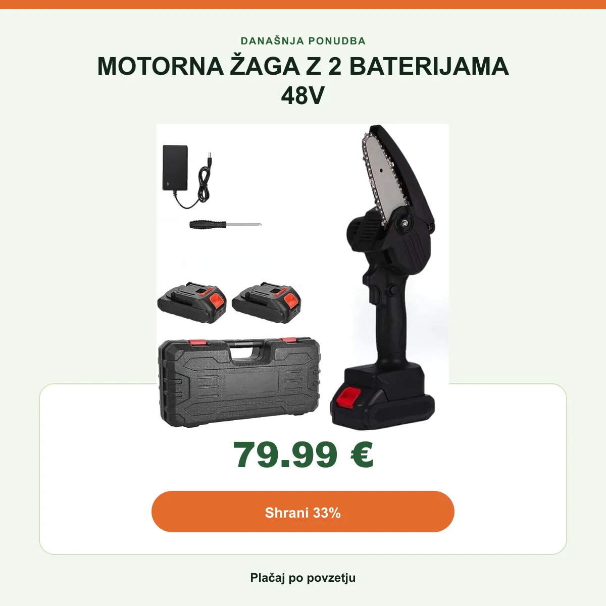 Povzetek ponudbe: 79,99 €