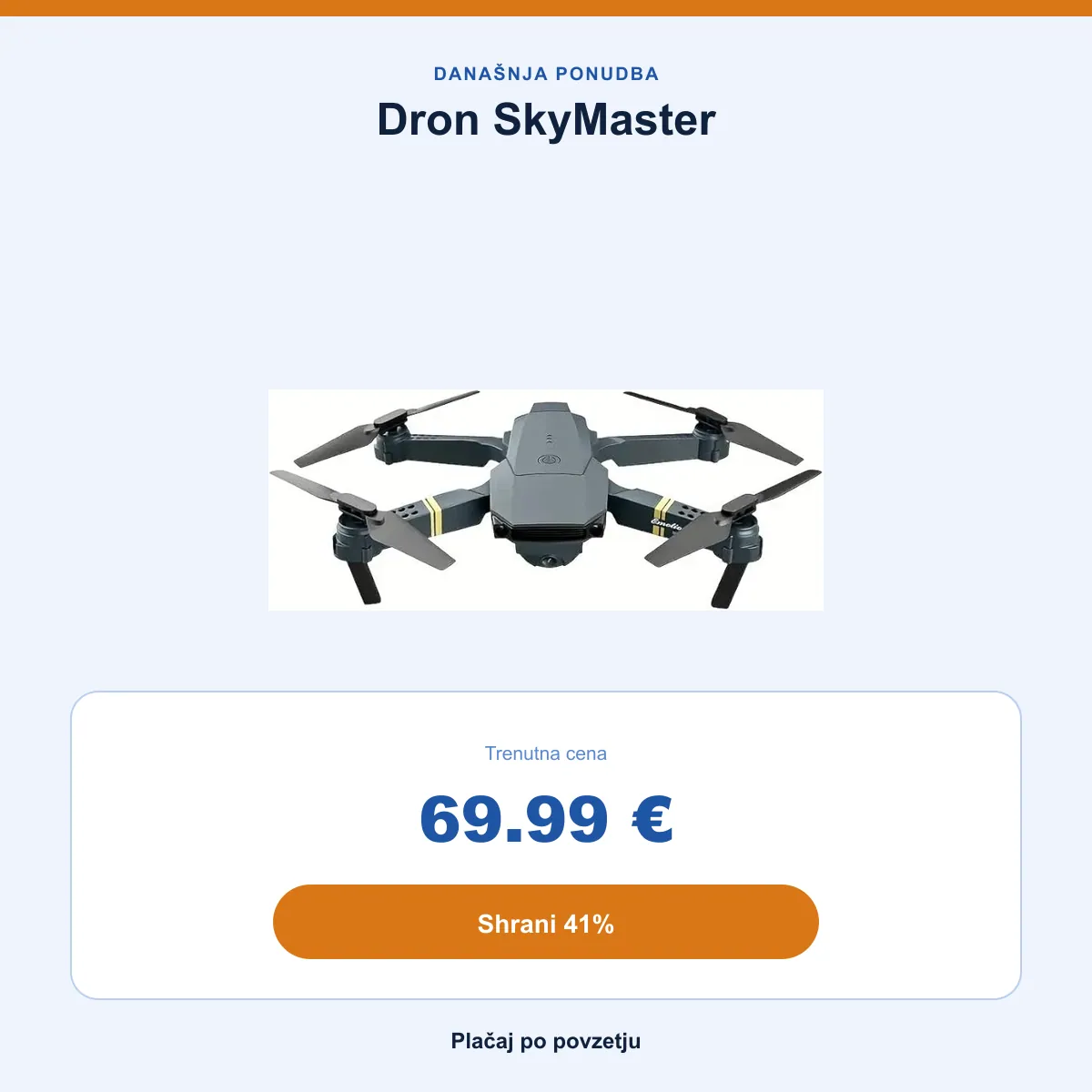 Povzetek ponudbe: 69,99 €