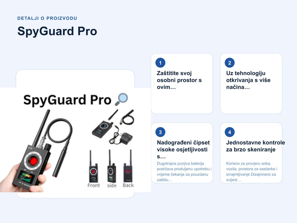 Detalji o proizvodu: SpyGuard Pro