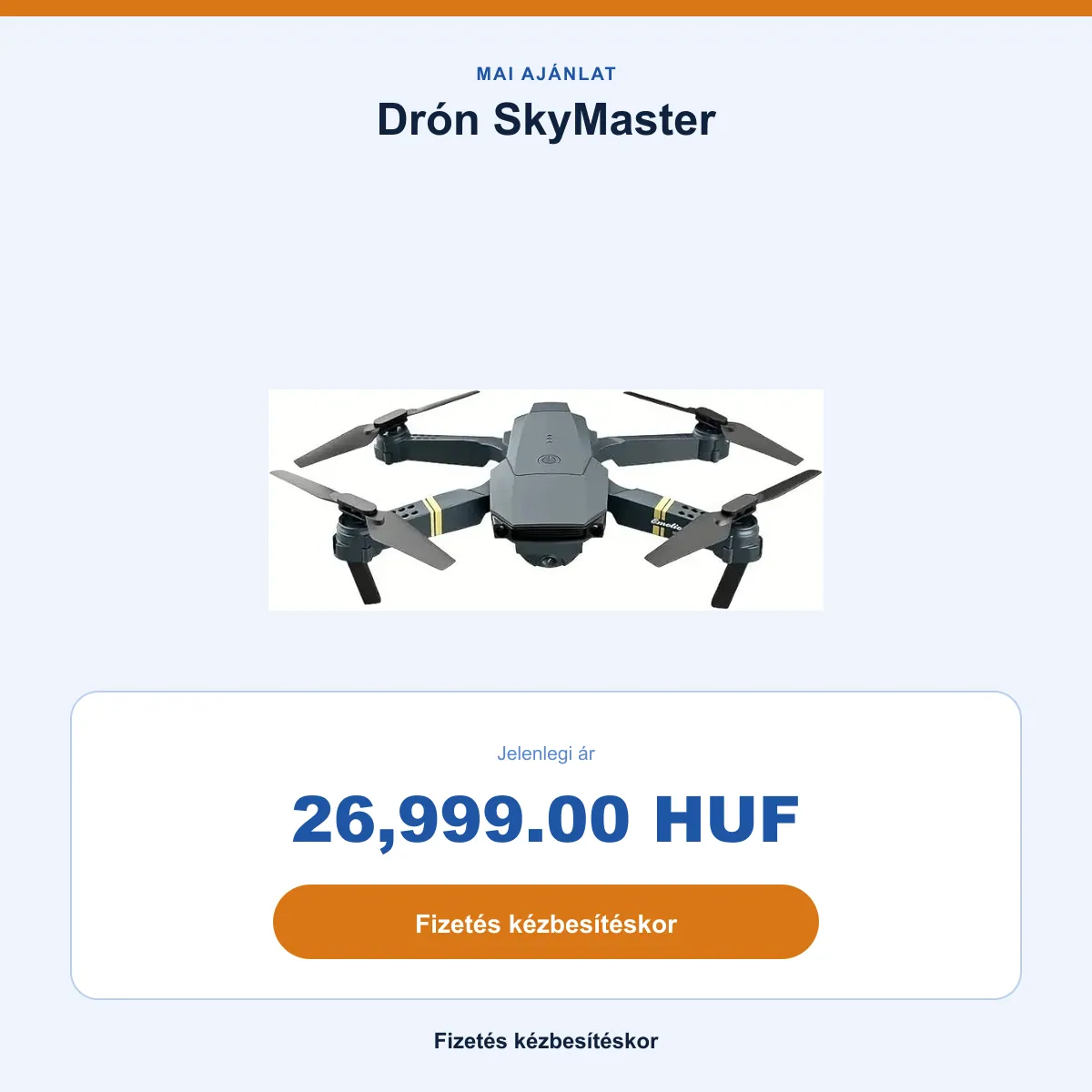 Az ajánlat összefoglalója: 26 999 Ft