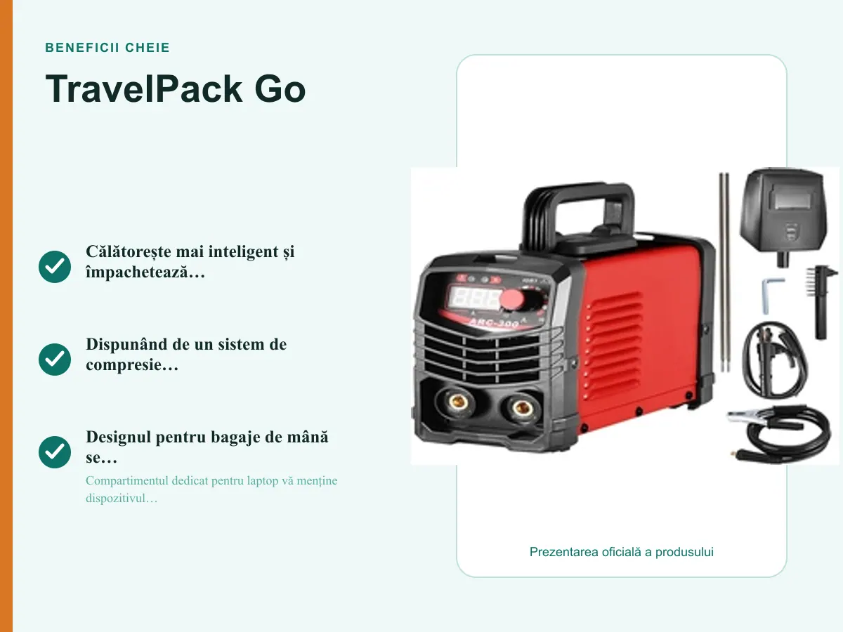 Beneficii cheie: TravelPack Go