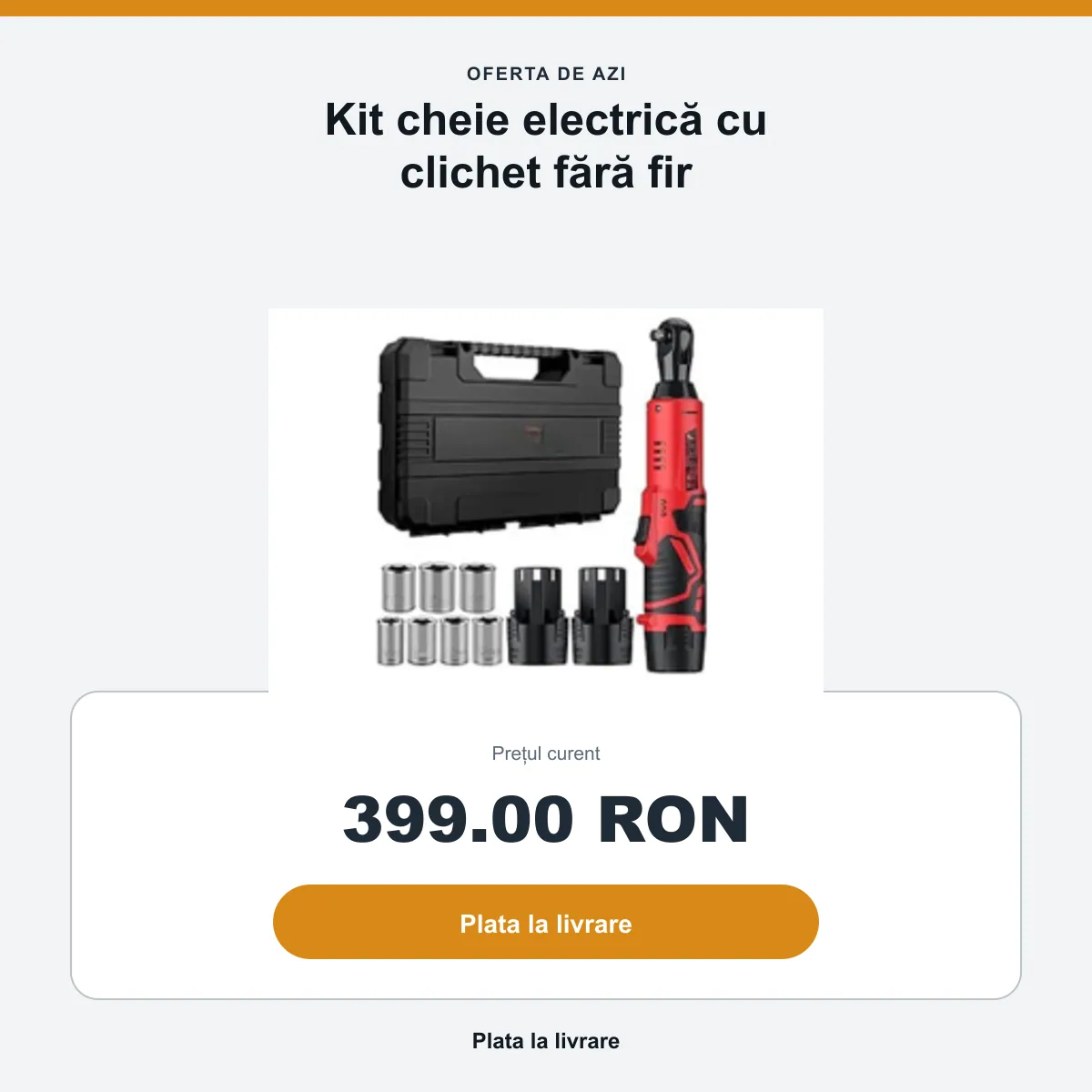 Rezumatul ofertei: 399 RON