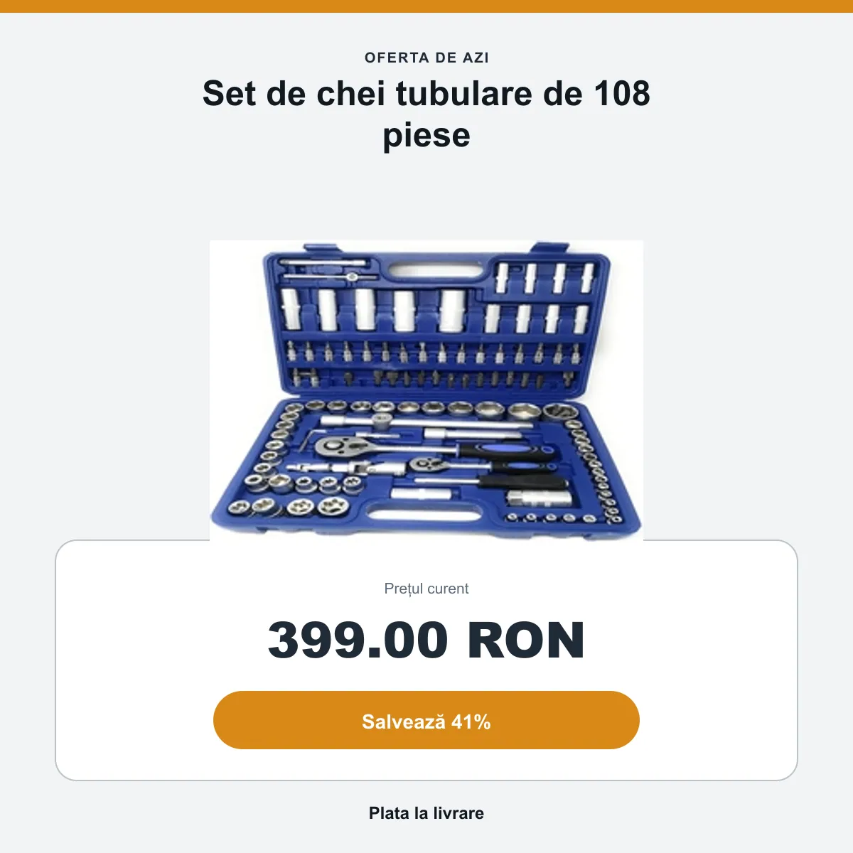 Rezumatul ofertei: 399 RON
