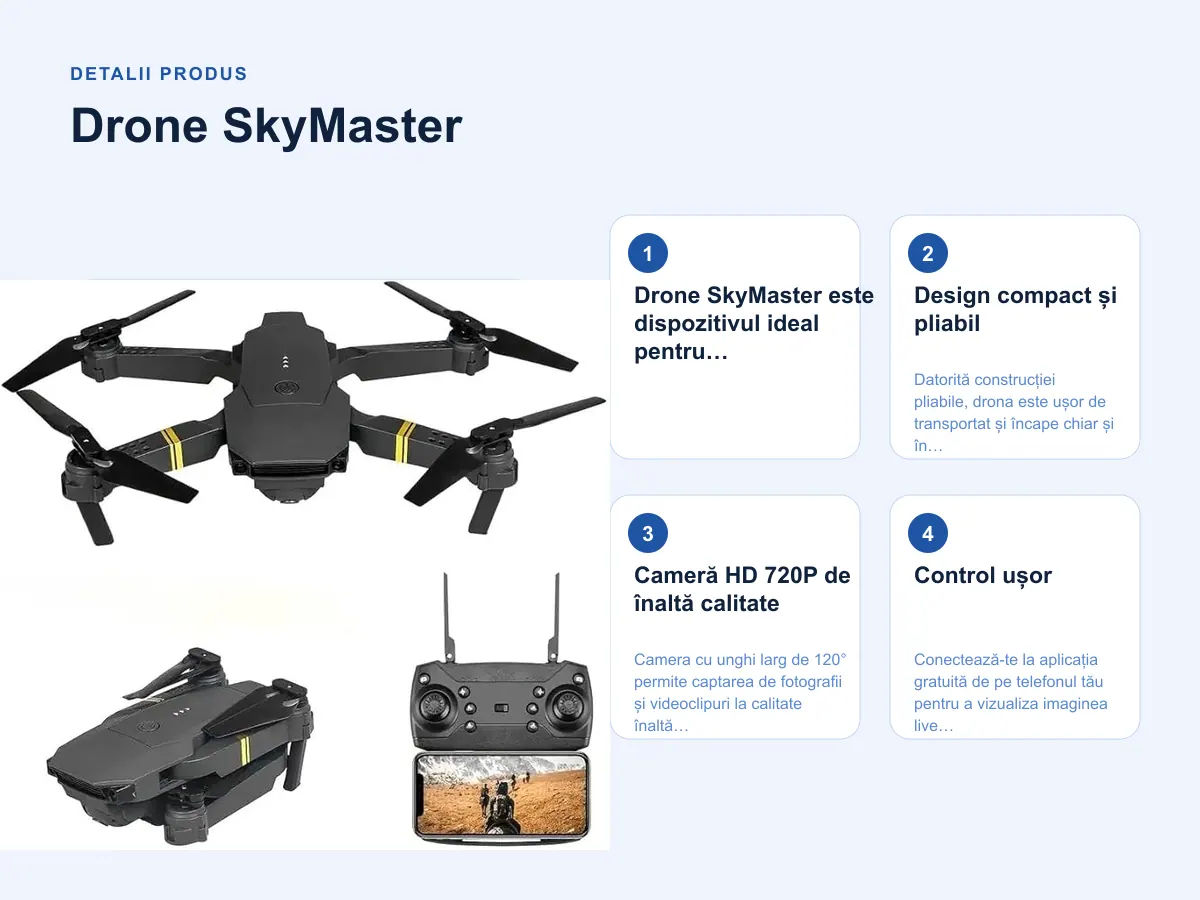 Detalii produs: Drone SkyMaster