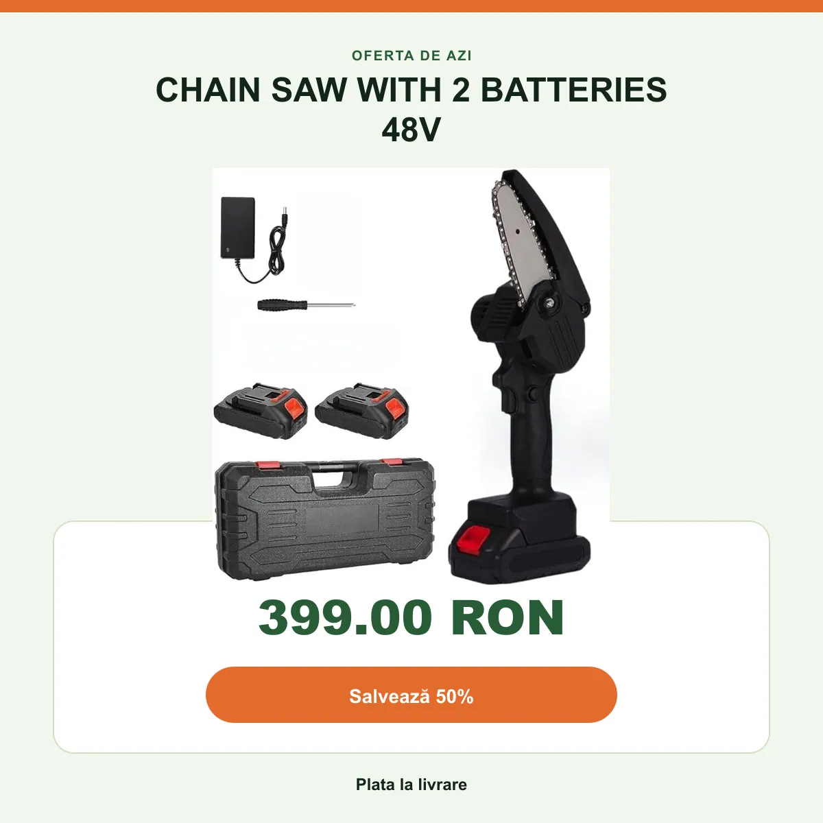 Rezumatul ofertei: 399 RON