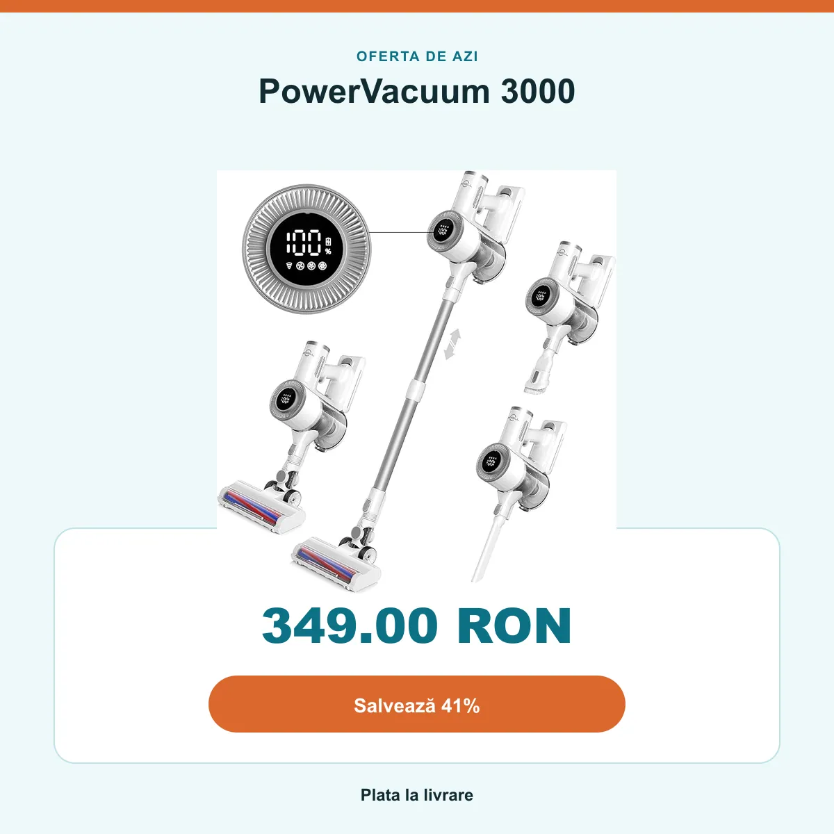 Rezumatul ofertei: 349 RON