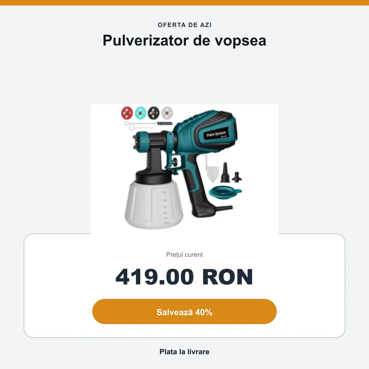 Rezumatul ofertei: 419 RON