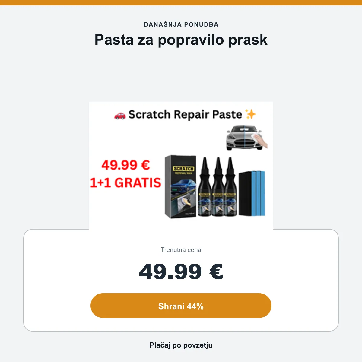Povzetek ponudbe: 49,99 €