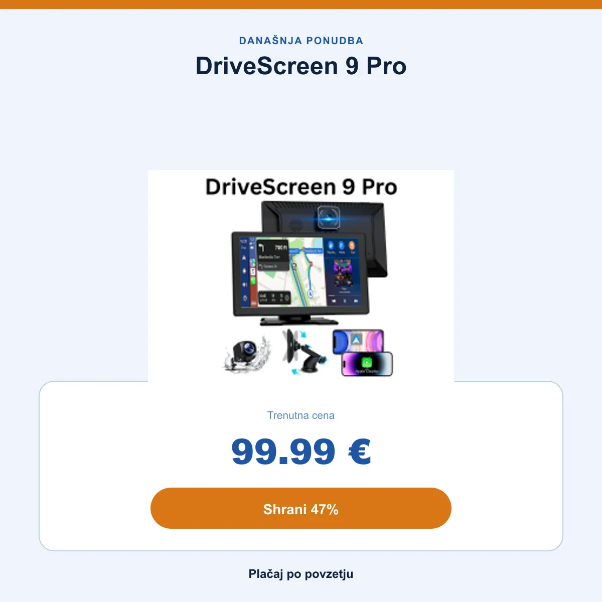 Povzetek ponudbe: 99,99 €