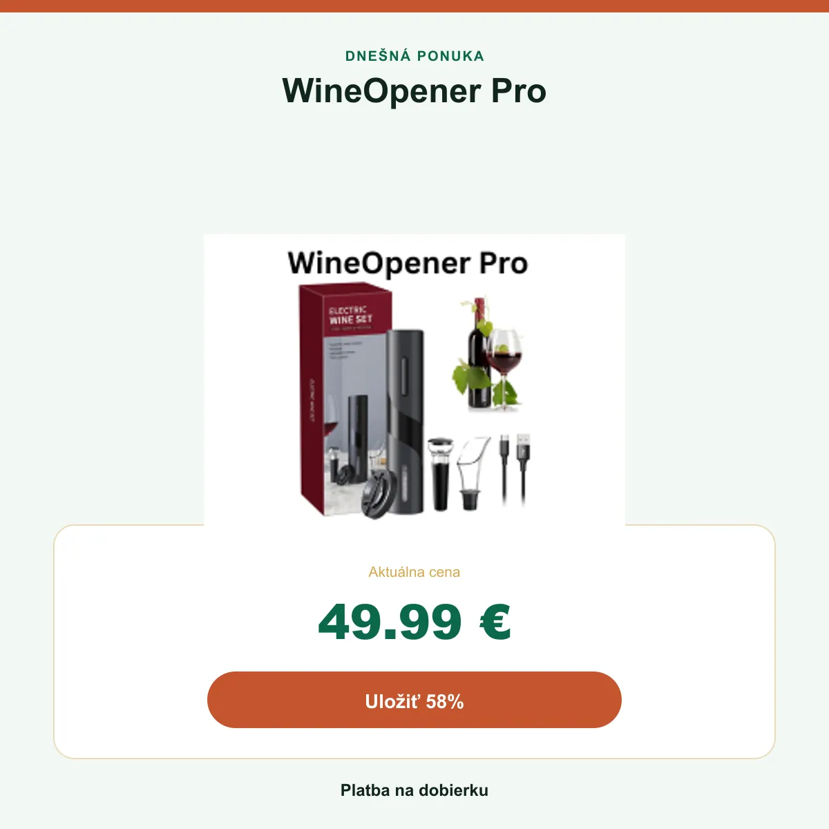 Súhrn ponuky: 49,99 €