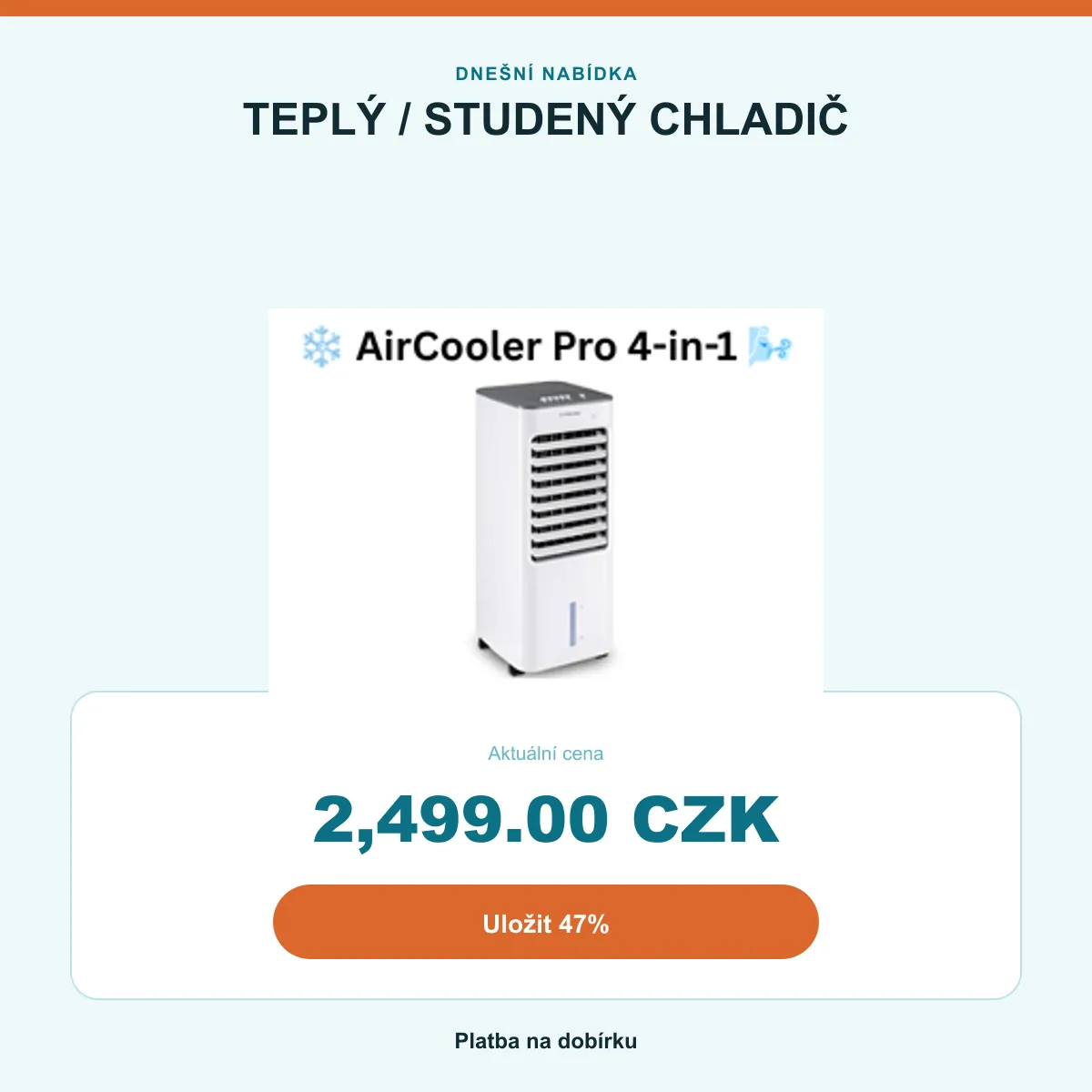 Shrnutí nabídky: 2 499 Kč