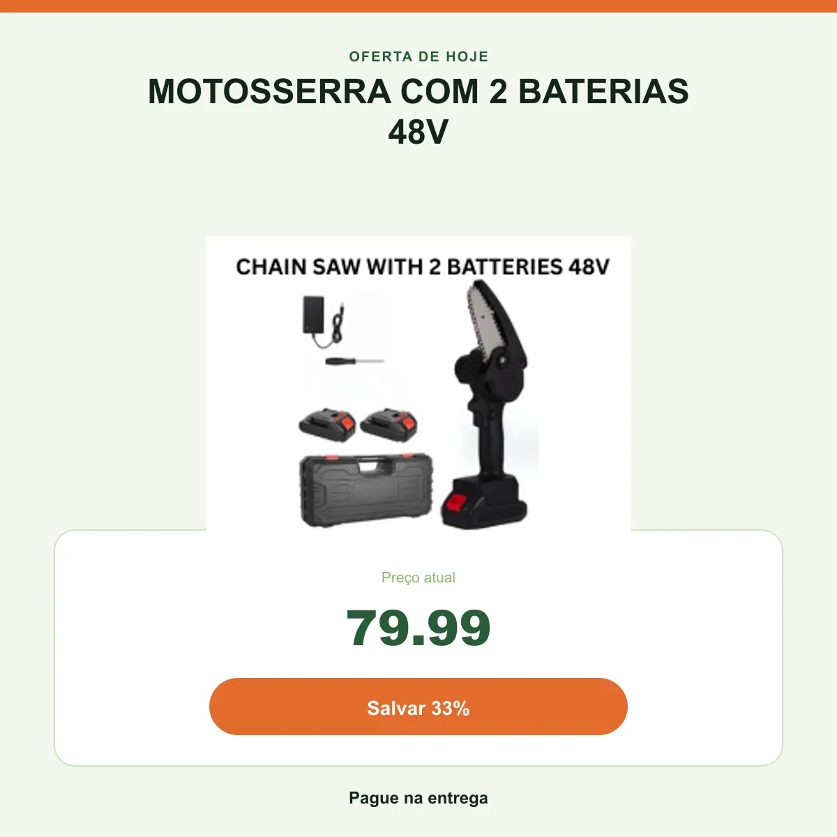 Resumo da oferta: 79,99 €