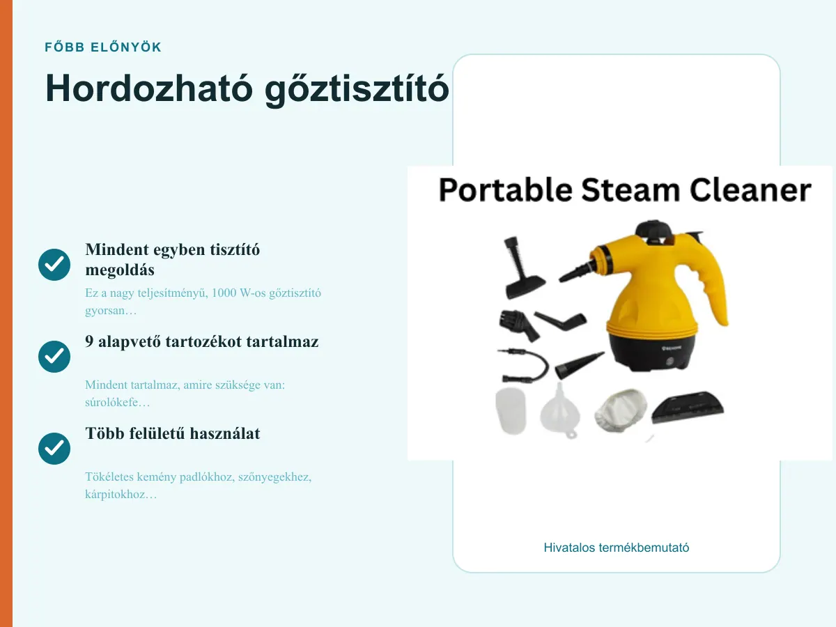 Mindent egyben tisztító megoldás