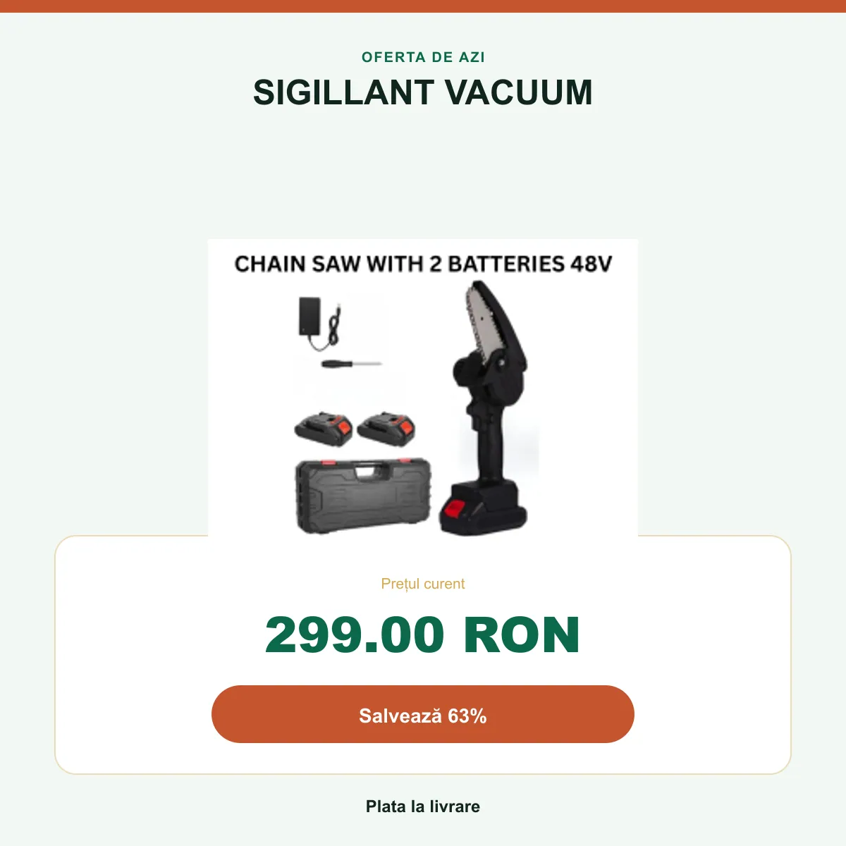 Rezumatul ofertei: 299 RON