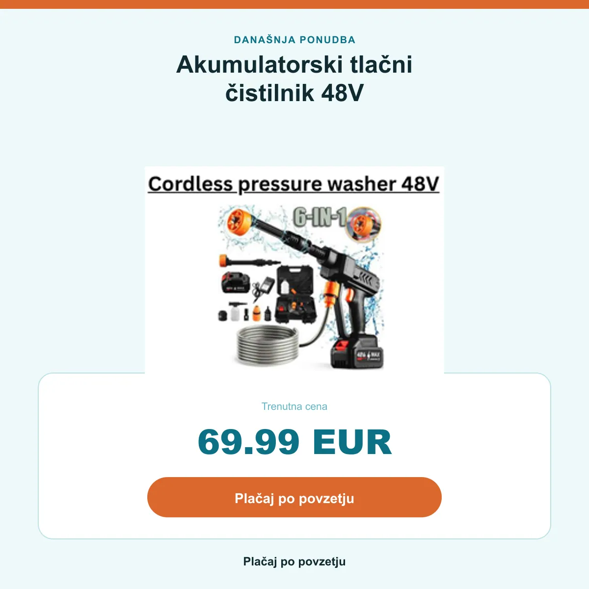 Povzetek ponudbe: 69,99 €