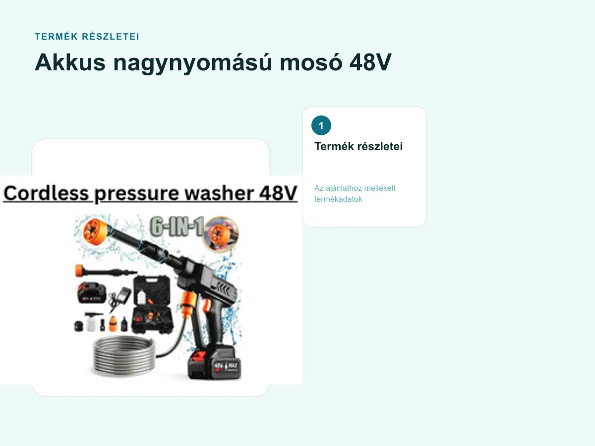 Fedezze fel a rendkívül erős magasnyomású mosót, amely minden…