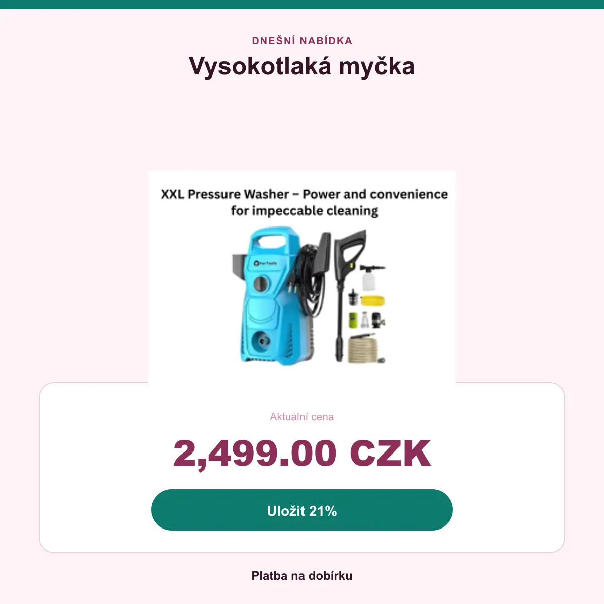 Shrnutí nabídky: 2 499 Kč