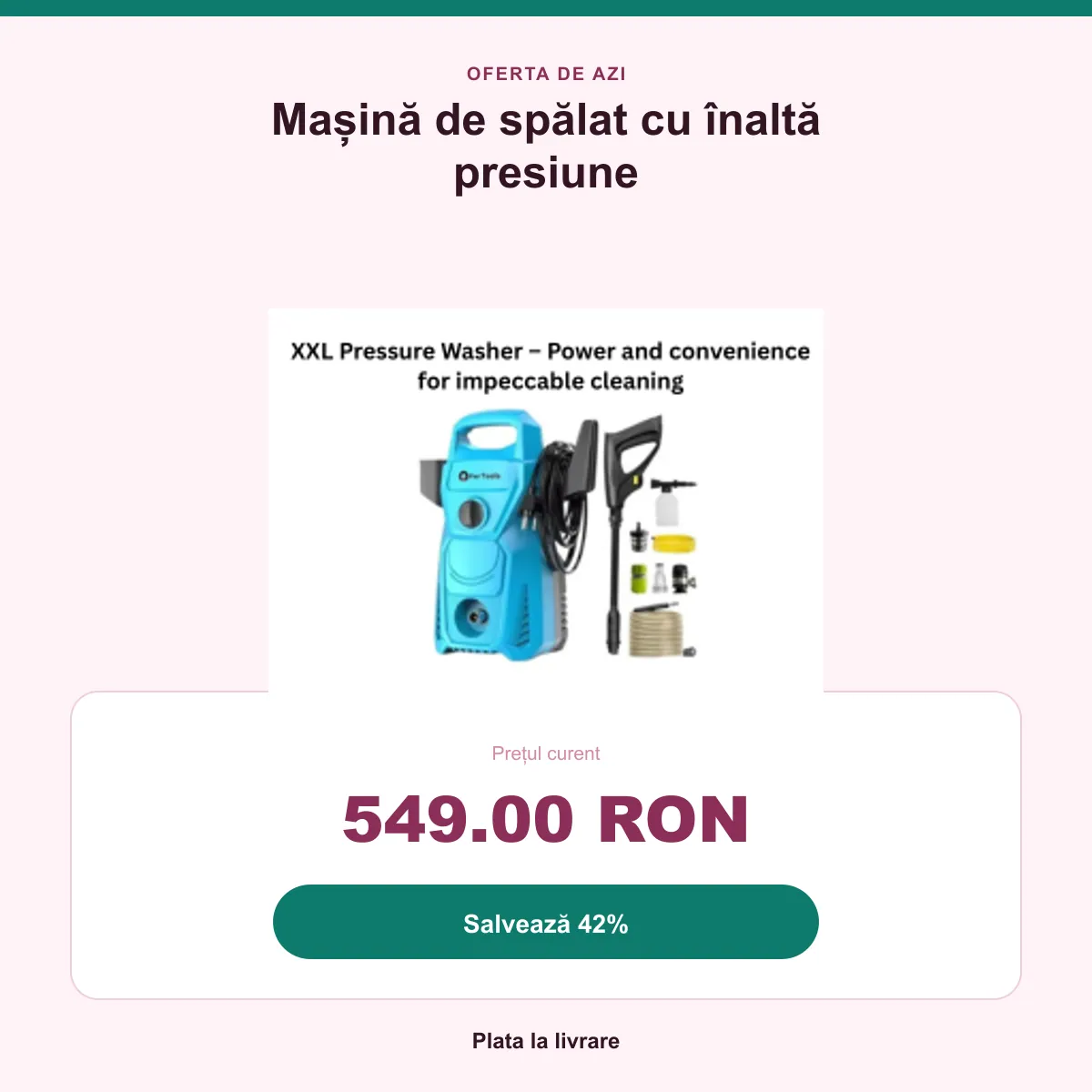 Rezumatul ofertei: 549 RON