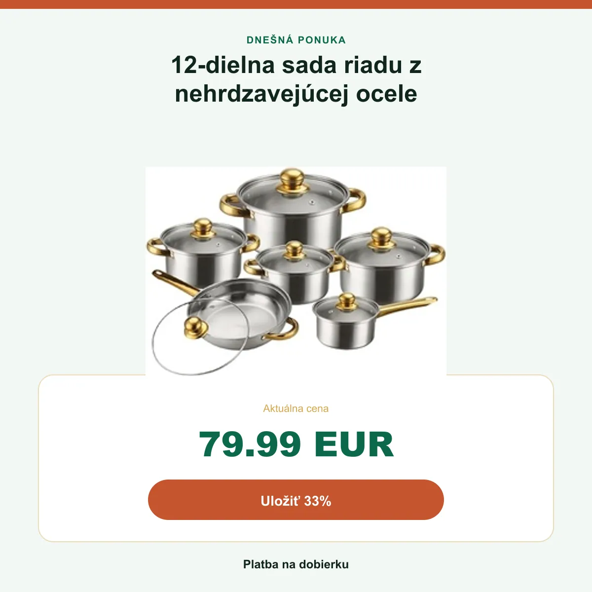Súhrn ponuky: 79,99 €