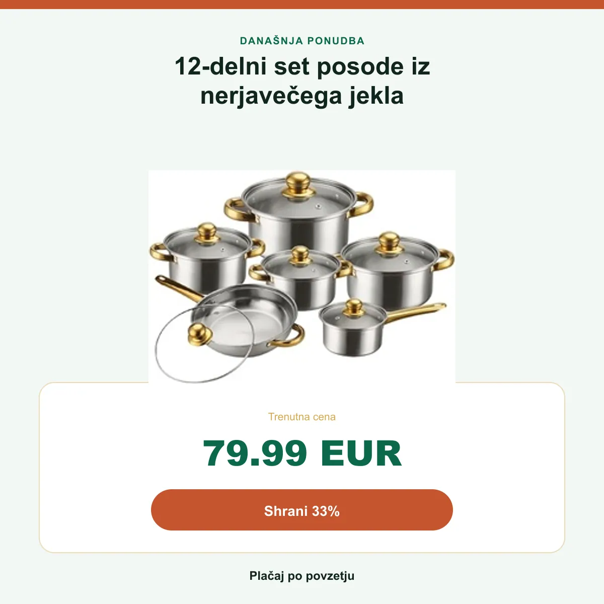 Povzetek ponudbe: 79,99 €