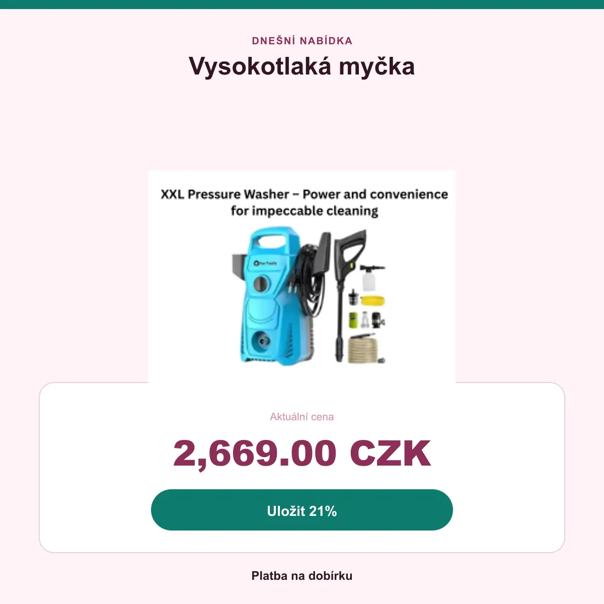 Shrnutí nabídky: 2 669 Kč