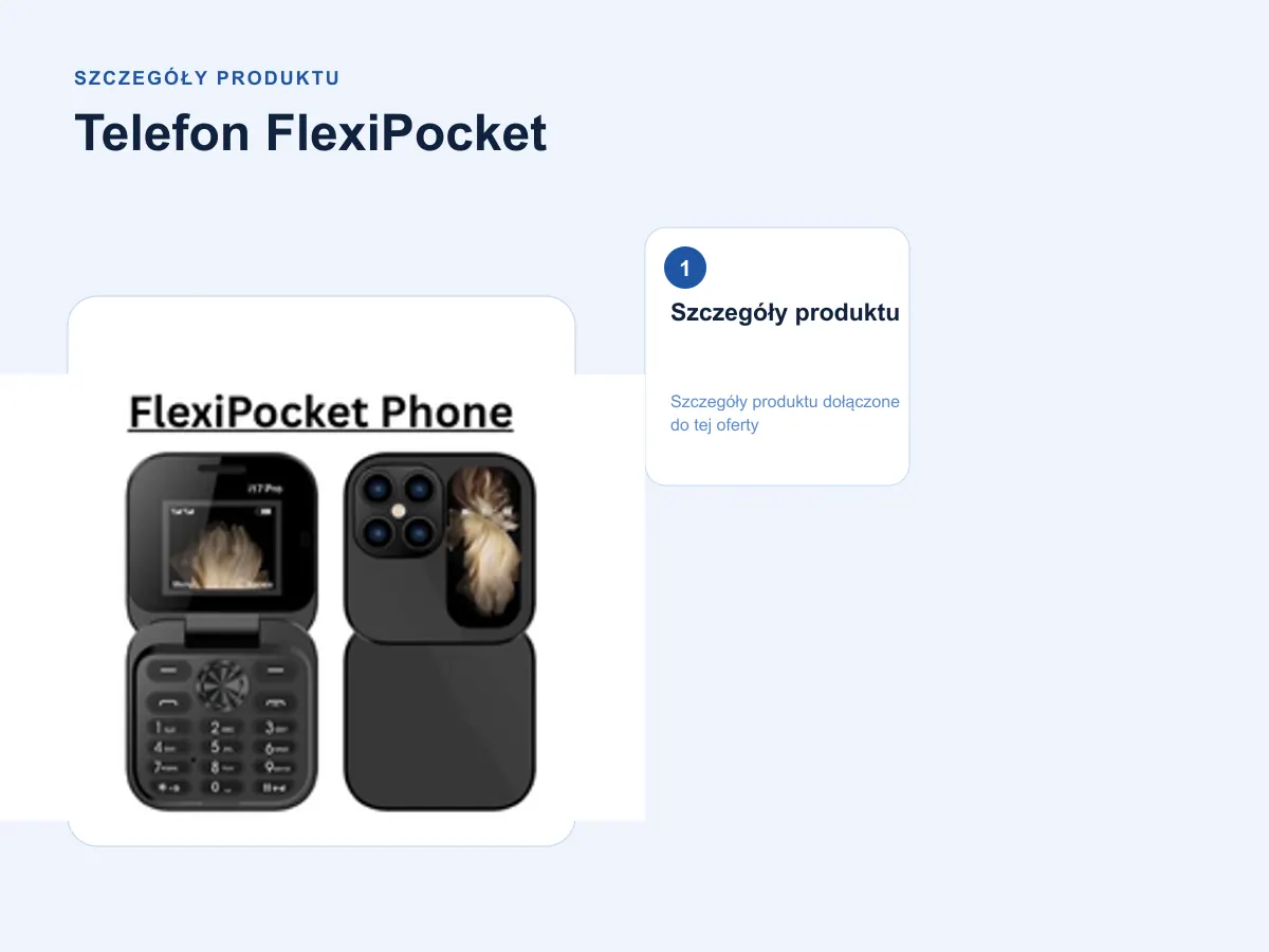 Potrzebujesz prostego, kompaktowego i niezawodnego telefonu?